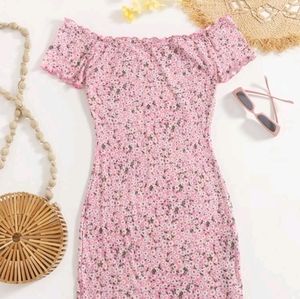 Off shoulder dress
